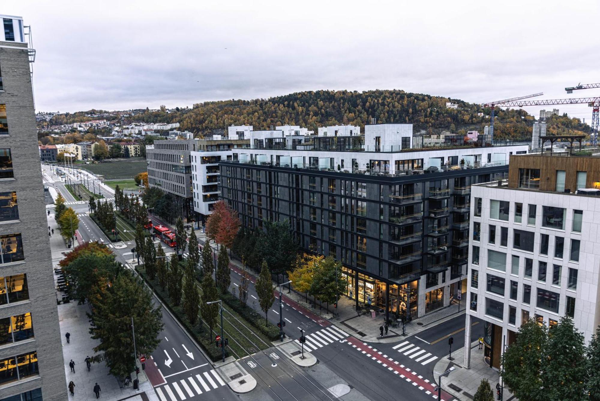 Spacious Modern 3Br Apartment At Central Oslo Barcode Exterior foto