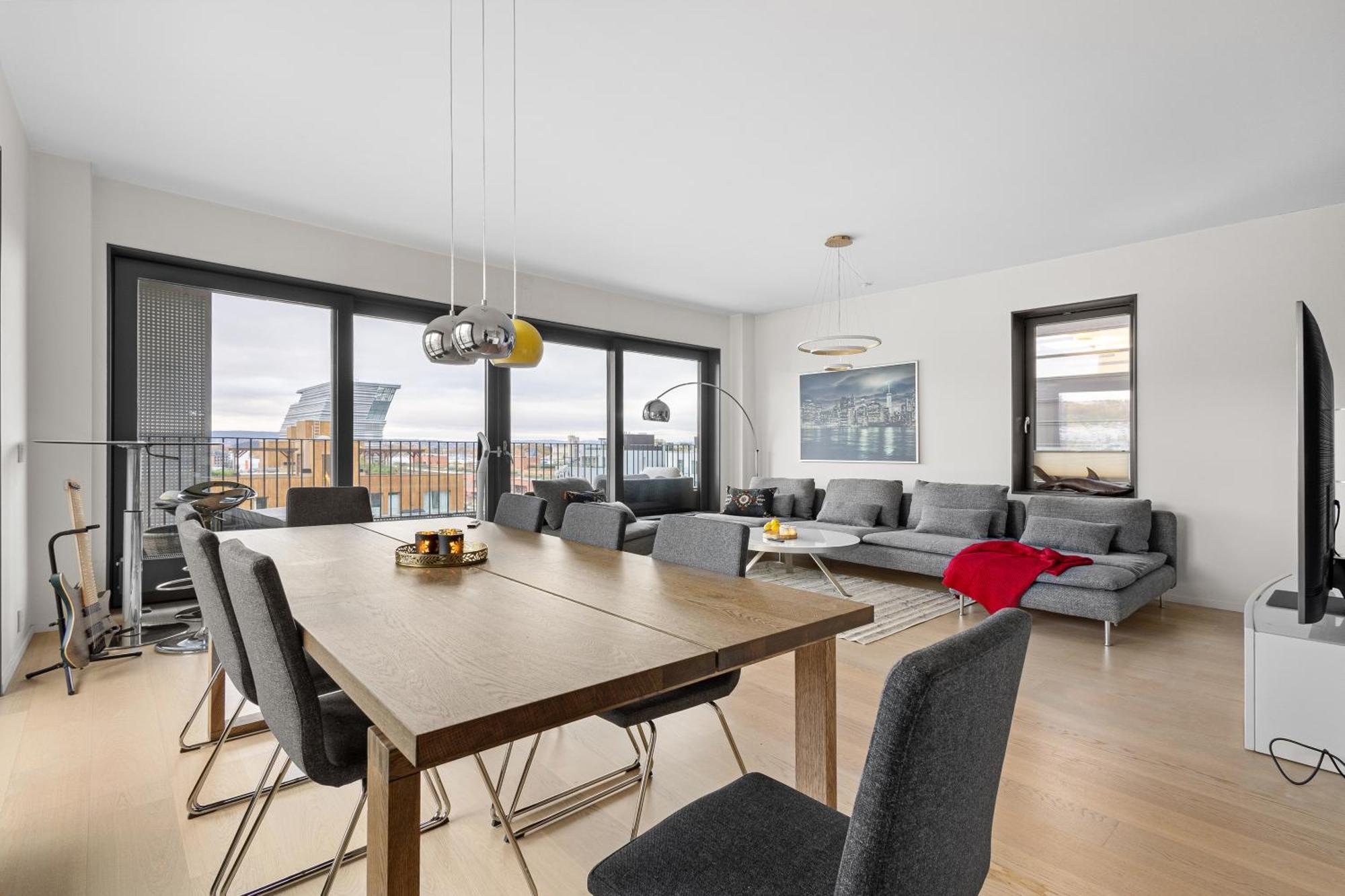 Spacious Modern 3Br Apartment At Central Oslo Barcode Exterior foto