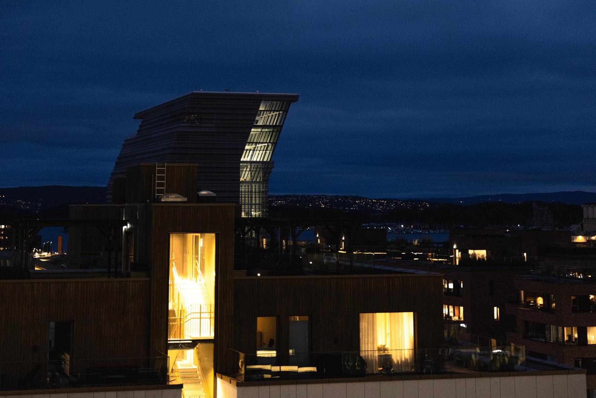 Spacious Modern 3Br Apartment At Central Oslo Barcode Exterior foto